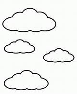 Nubes Nuvens Nube Wolke Nuage Niños Coloriages Colorear24 Popular Malvorlagen sketch template