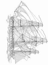 Zeilschepen Ships Segelschiffe Ausmalbilder Amerikaans 1812 Fregat Essex Voertuigen sketch template
