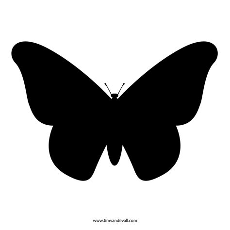 butterfly silhouette butterfly stencil butterfly outline butterfly