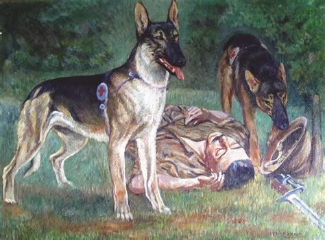 milford historical society accepts historical painting war dogs