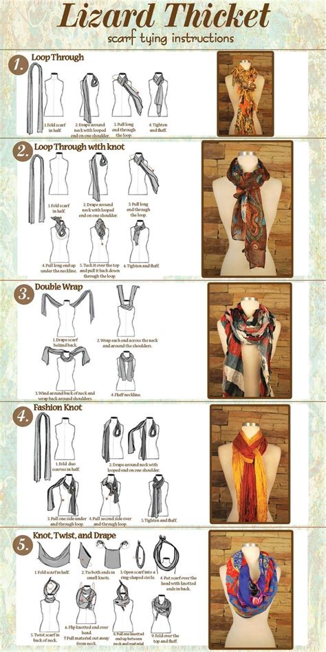 tons of new scarves just arrived at lizard thicket ways to wear a scarf scarf tying