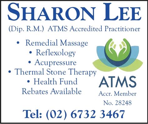 Sharon Lee Massage Massage Therapist In The Celtic Informer