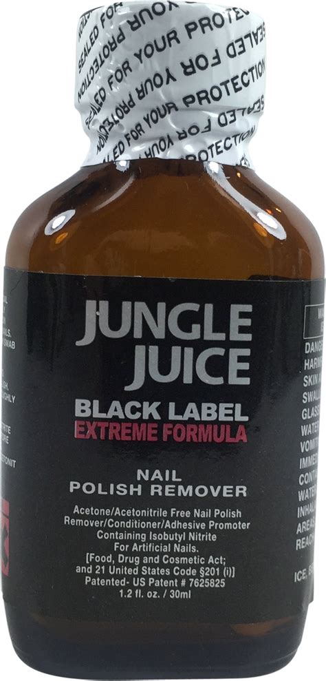 33 Jungle Juice Black Label Extreme Formula Labels