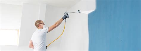 spray emulsion paint instructions information  tradespeople wagner