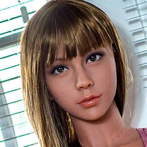 sex doll head silicone sex realistic face with mouth sex