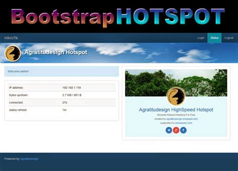 Mikrotik Hotspot Template Software