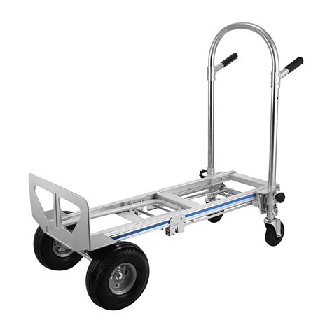 aluminum hand truck dolly utility cart folding multifunction max lbs ebay