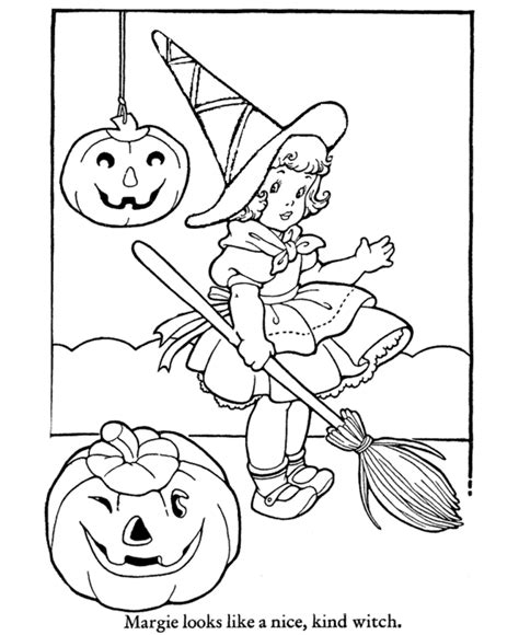 halloween costume coloring page kind witch costume  printable