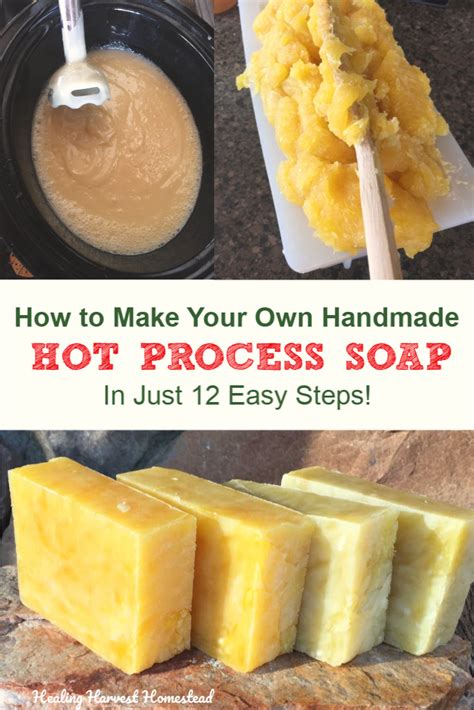 hot process soap  favorite natural hot process soap recipe  picture