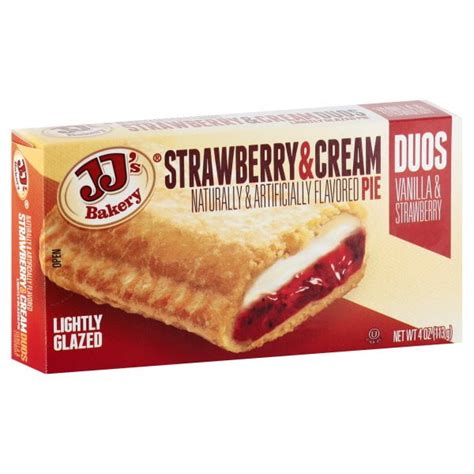 Jjs Strawberry And Cream Pie 4 Oz Jtm Foods
