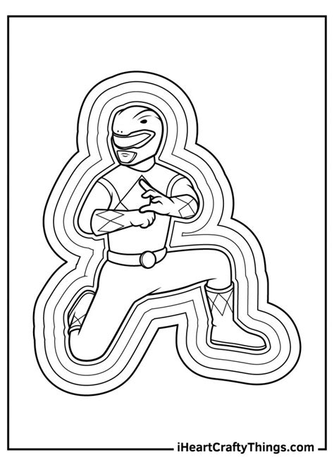 power rangers colouring  sheets