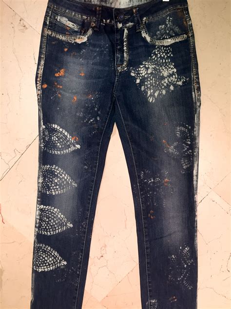 hand painted jeans endamprojects painted jeans hand painted pants
