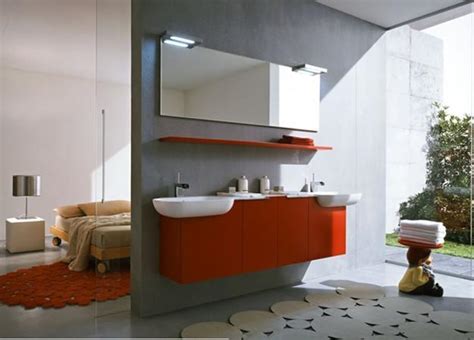 modern bathroom colors  stylishly bright bathroom design