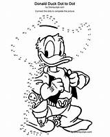 Dot Donald Duck Disney Printable Coloring Pages Characters Mickey Mouse Disneyclips Cinderella Webby Pdf Funstuff sketch template