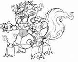 Volcanion Coloring Pokemon Fakemon Project Forme Giga Pages Deviantart Template sketch template