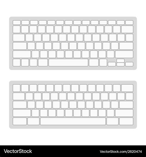 printable blank keyboard template