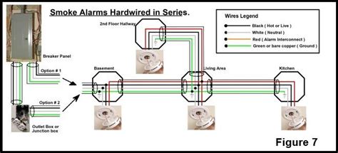 connect smoke detector wires