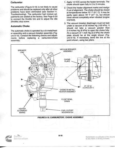 onan  generator carburetor diagram