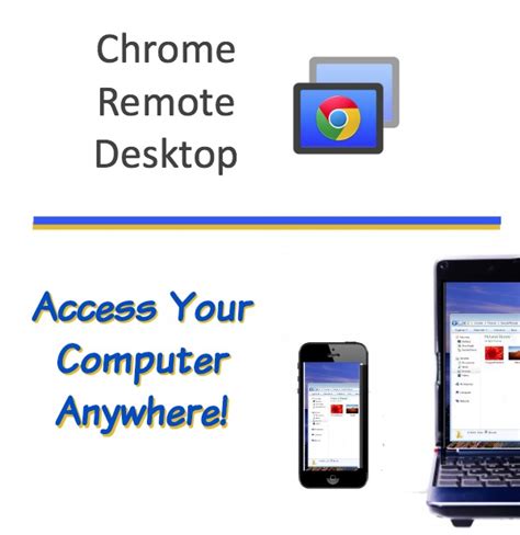 chrome remote desktop access  computer