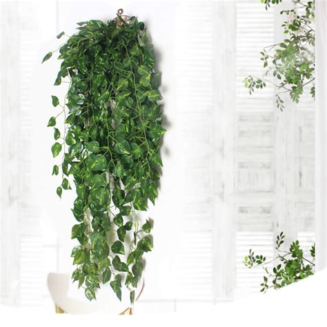 youloveit  bunch artificial ivy vine fake foliage hanging leaf garland