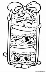 Shopkins Coloring Pages Season Printable Macarons Color Shopkin Print Drawing Macaron Le Cute Smooshy Stack Info Colouring Kids Template Doodle sketch template