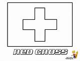 Coloring Flag Cross Red Swiss Pages Color Flags American Yescoloring Printout International Photograph Official Kids Match Territories Too Designlooter Coloringpage sketch template