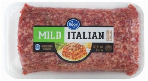 fred meyer kroger® mild italian ground sausage 16 oz