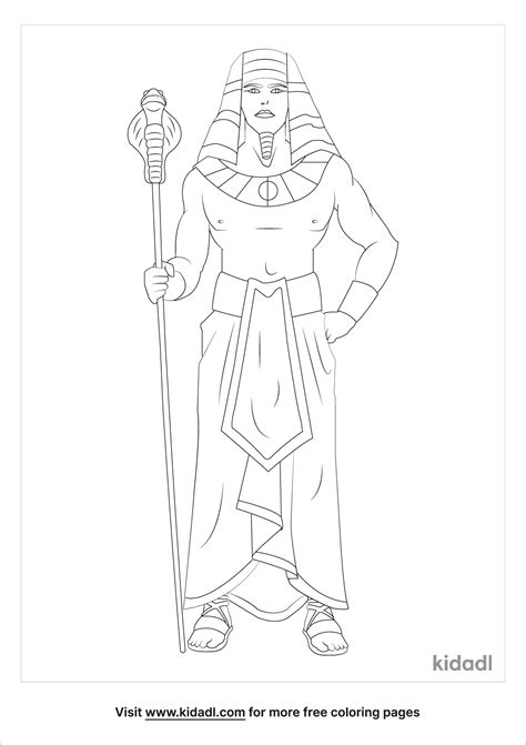 joseph  ruler  egypt coloring page  bible coloring page kidadl