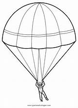 Fallschirm Paracadute Malvorlage Parachute Paratrooper Malvorlagen Misti Kategorien sketch template
