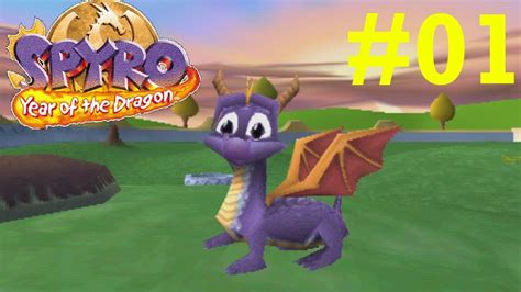 spyro year of the dragon part 1 intro and sunrise spring home youtube