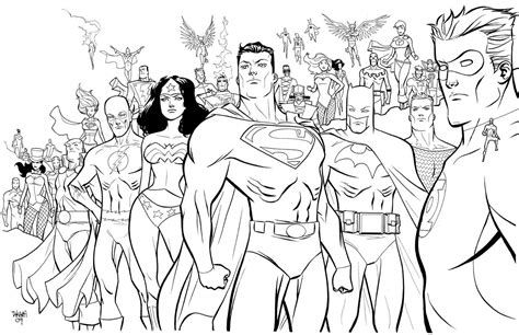 superheroes coloring page  picture coloring home