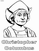 Colombo Cristoforo Disegni Christopher Coloring Colorare sketch template