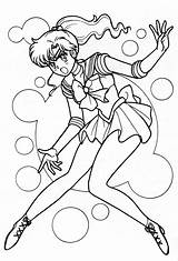 Coloring Jupiter Sailor Moon Pages Sheets Adult Printable Dc Résultat Popular Crystal sketch template