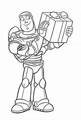 Lightyear Buzz sketch template
