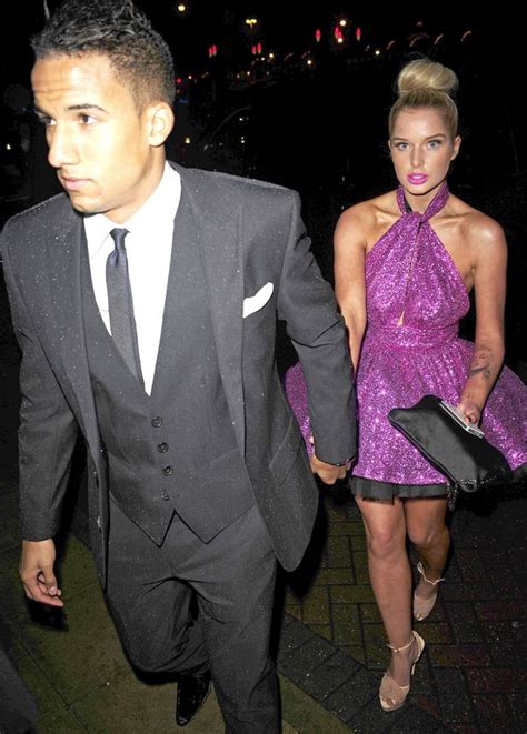 Helen Flanagan Goes Braless In Pink Prom Dress To Charity