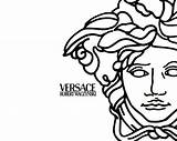 Versace sketch template