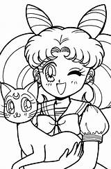 Coloring Pages Moon Sailor Anime Coloringfolder Girl Pdf Kids Beautiful Sa sketch template