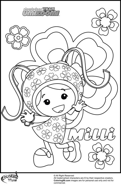 team umizoomi coloring pages  print  getcoloringscom