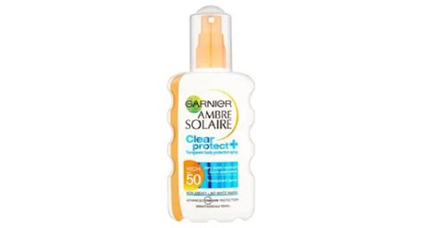 buy garnier ambre solaire clear protect sun spray spf ml pack  daily chemist