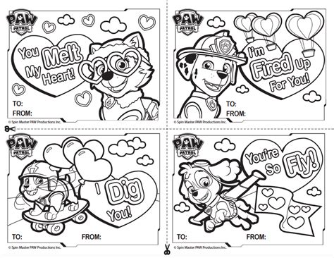 valentines day clipart paw patrol   cliparts  images