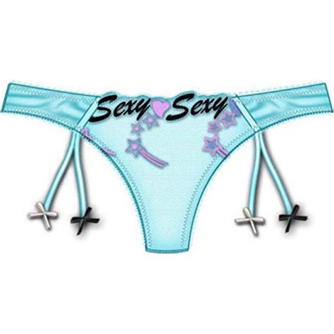 Sexy Sadie Bow Ties Thong Large Blue Ebay