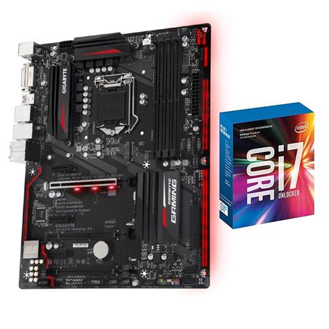 bundle deal gigabyte  gaming  atx motherboard intel