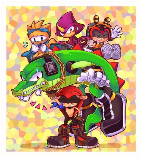 i love this team too much sega needs to bring the whole group together again sonic the