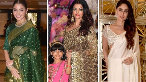 52 Best Sarees Spotted On Bollywood Celebrities In 2018 Vogue India