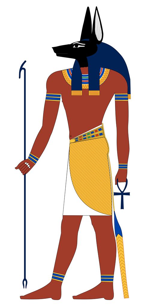 Anubis Anpu Jackal Headed God Of The Dead Ancient
