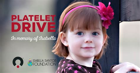 Platelet Drive In Memory Of Isabella Santos 4 Pm News Wcnc Isabella