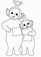 Coloring Pages Teletubbies Kids Printable sketch template
