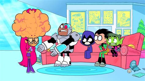 image big brained starfire and titans png teen titans
