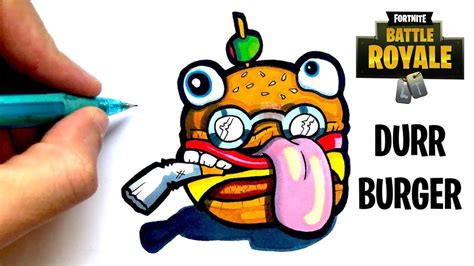 dessin durr burger fortnite version deluxe youtube