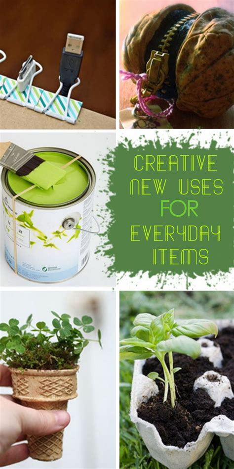 creative    everyday items